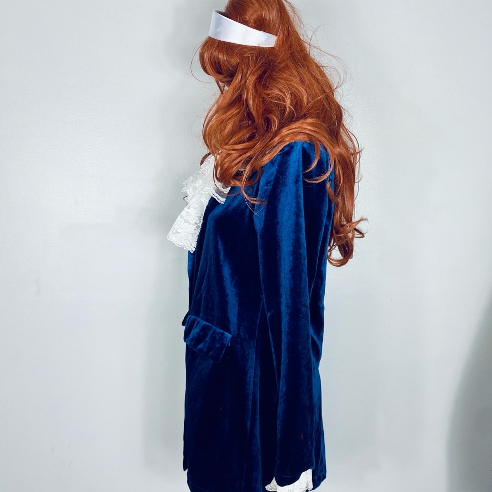 Homemade Austin Powers women blazer dress & wig cosplay costume size large - Picture 8 of 16